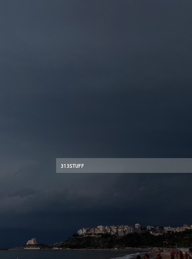Stormy skies